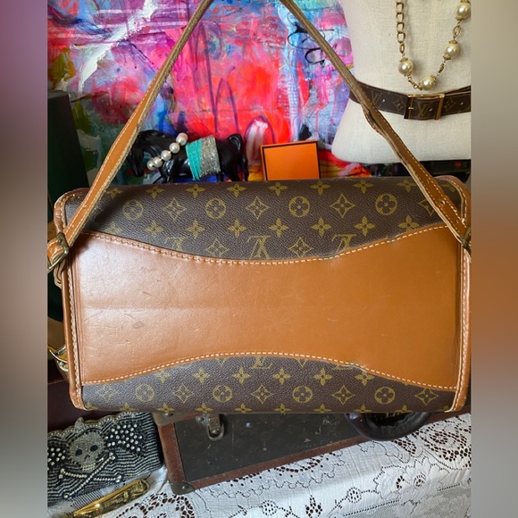 Rare Vintage LOUIS VUITTON Train Case Keepall Carry On Luxury Designer Luggage - Picture 9 of 13